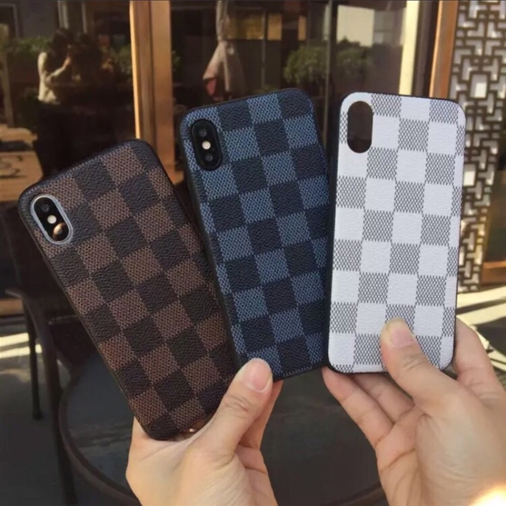 ✨ Iphone X Luxury Damier Case Cover Skin